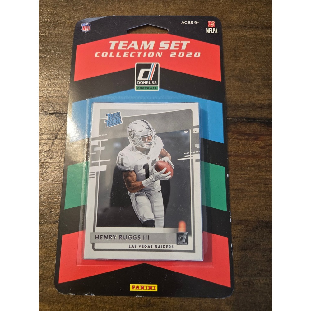 2020 Donruss NFL Football Team Set Collection Henry Ruggs III Las Vegas Raiders